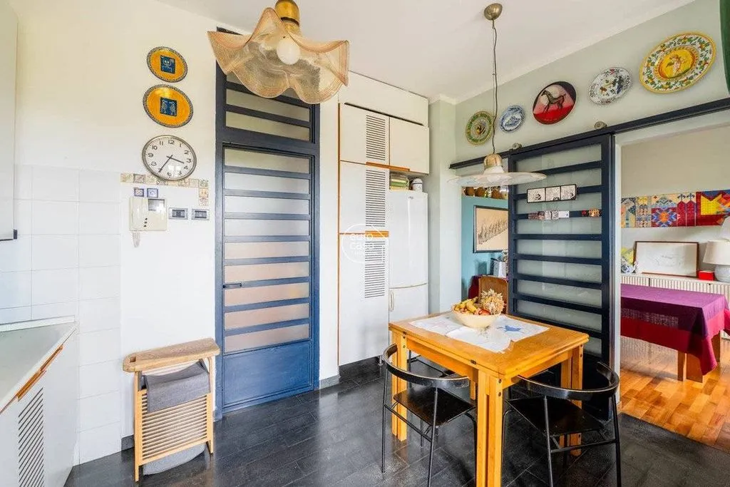 Dining Room - Luxury Penthouse with Pool in Cassina de' Pecchi