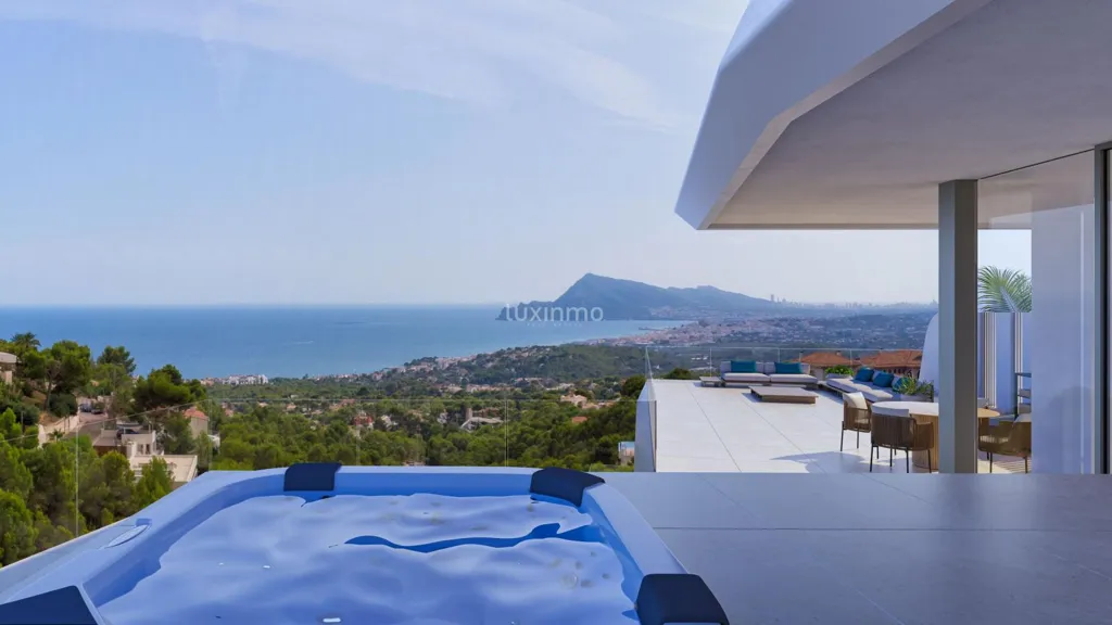 Terrazza - Modern Villa with Sea View in Altea