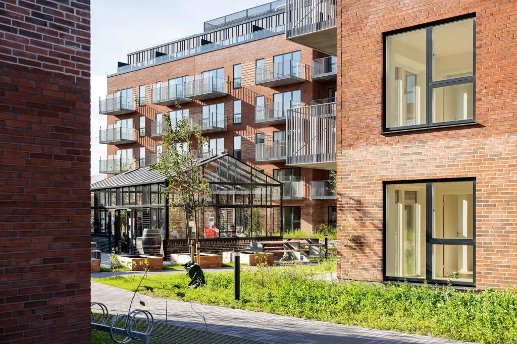 Jardin - Two-Bedroom Apartment with Terrace in Glostrup