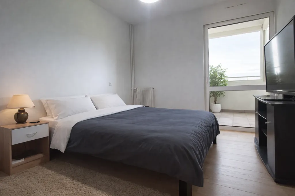 Chambres - Appartement T4 avec loggia à Narbonne