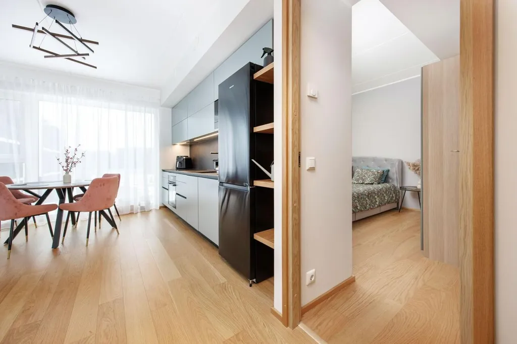 Salle à manger - Modern Flat with Balcony in Tiskre, Harju County