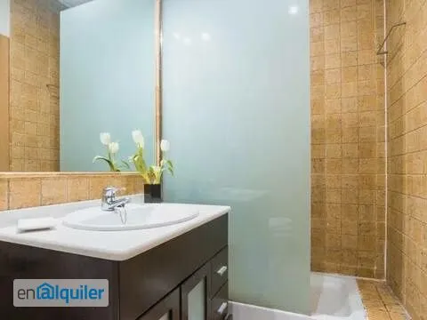 Bathrooms - Bright Apartment with Balcony in Chueca, Madrid