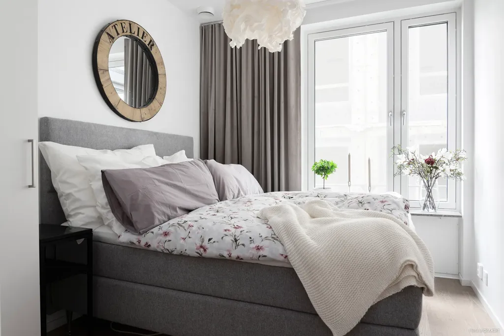 Camere da letto - Modern Flat with West-Facing Balcony in Skåne