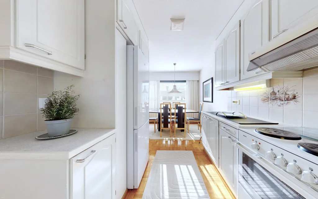 Cuisine - Modernised Apartment with Terrace in Salo Centre