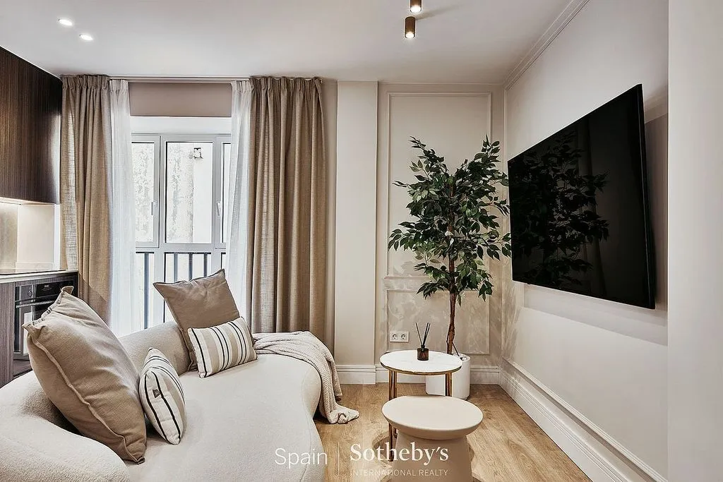 Séjour - 2-Bedroom Flat with Air Conditioning in Chueca
