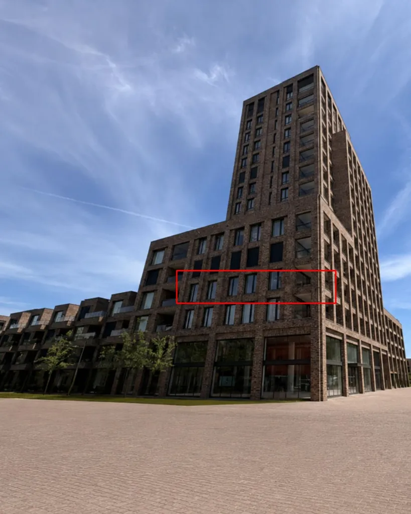 Extérieur - 3-Bedroom Corner Apartment with Loggia in Breda