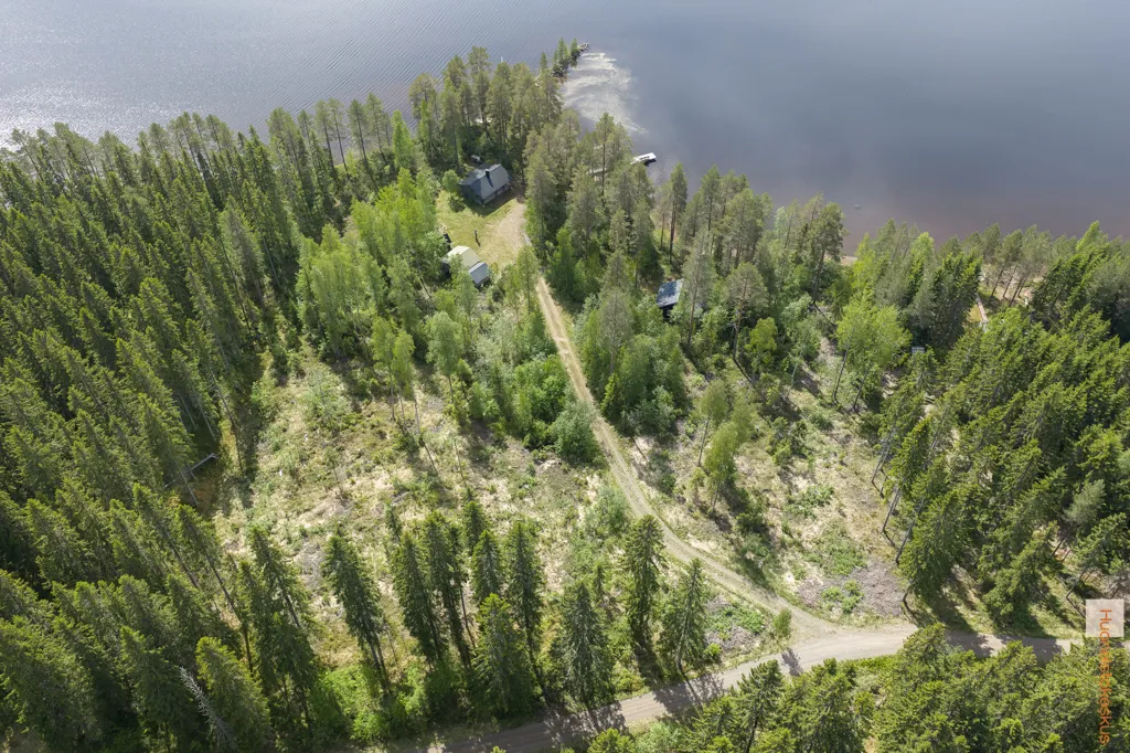 Vista aerea - Cottage with Private Lakefront in Pihtipudas