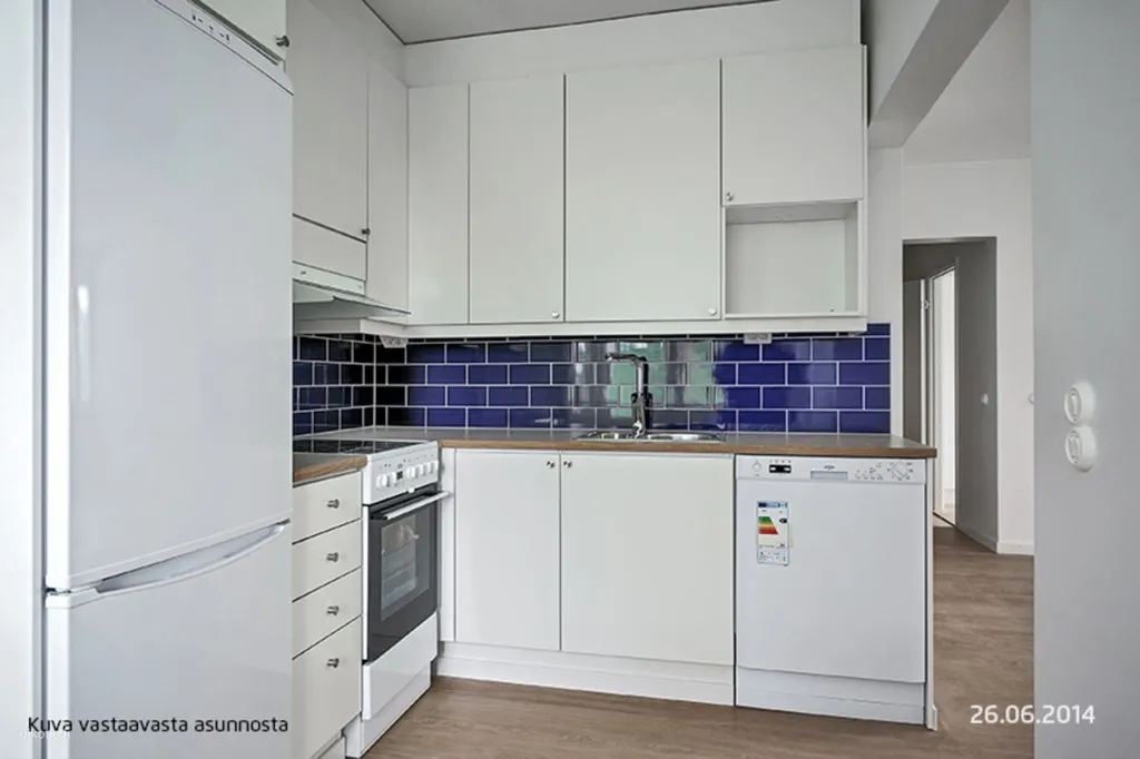 Köök - Modernised Apartment with Balcony in Tapiola