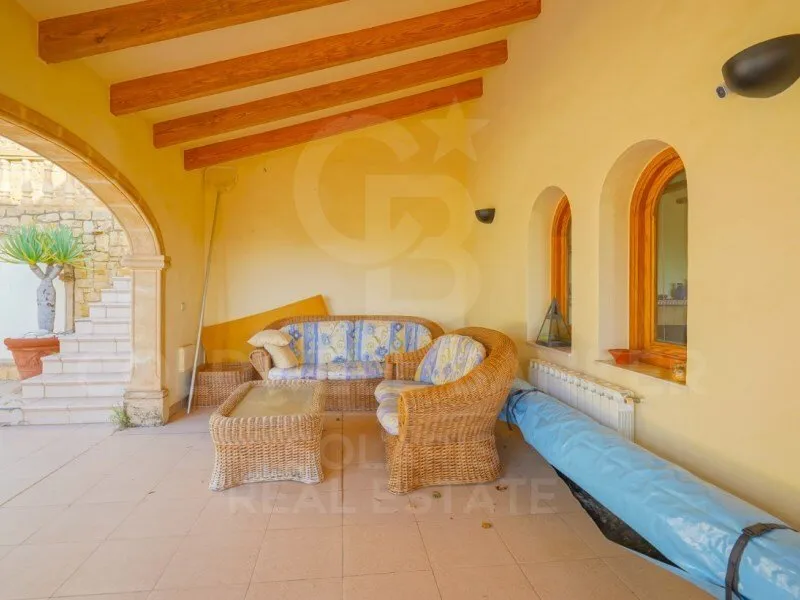 Terrace - Traditional Villa with Panoramic Views in Javea