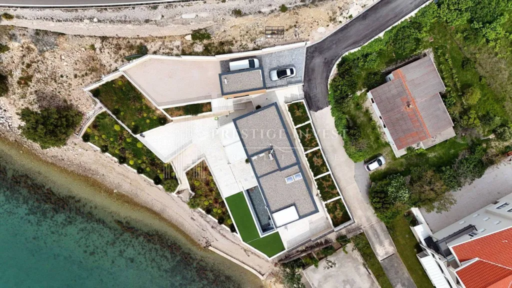 Õhuvaade - Luxury Villa with Marina in Ražanac