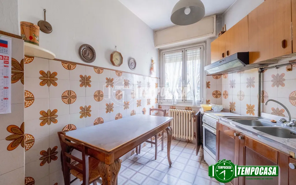 Cocina - Three-Bedroom Apartment with Triple Exposure in Milan