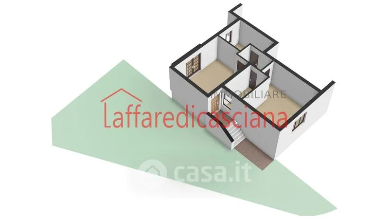 Plaan - Trilocale with Garden and Pool in Santa Luce