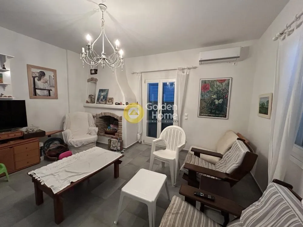 Soggiorno - Apartment with Sea View in Andros - Hydrousa