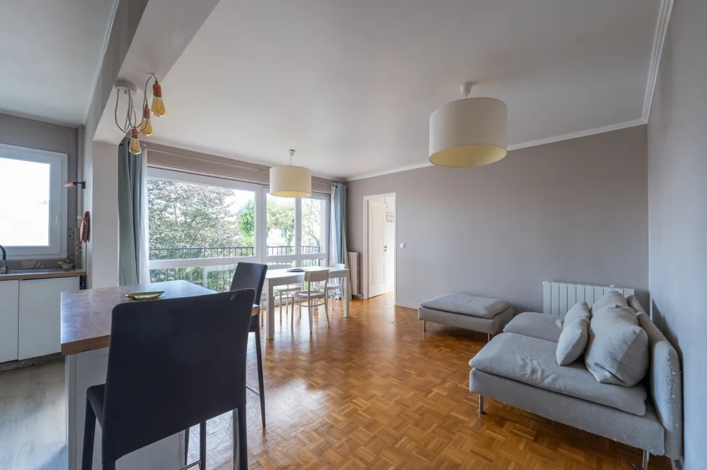 Soggiorno - 2-Bedroom Apartment with Balcony in Cachan