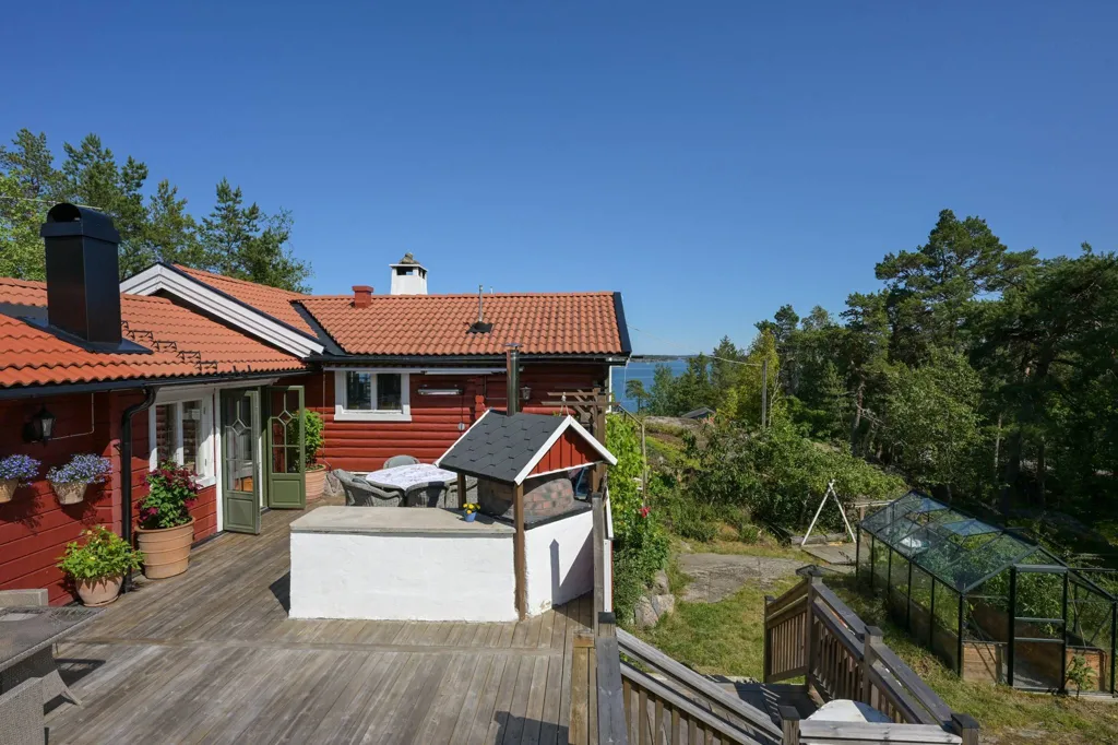 Terrass - Scenic Archipelago Villa near Stockholm