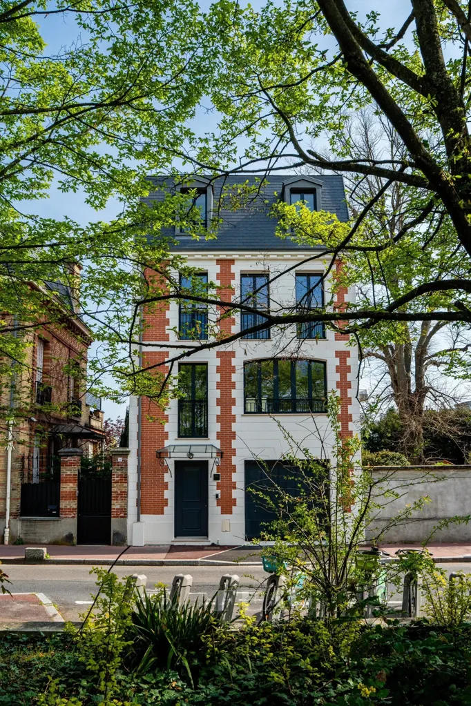Extérieur - Maison Contemporaine avec Vue Paris à Suresnes