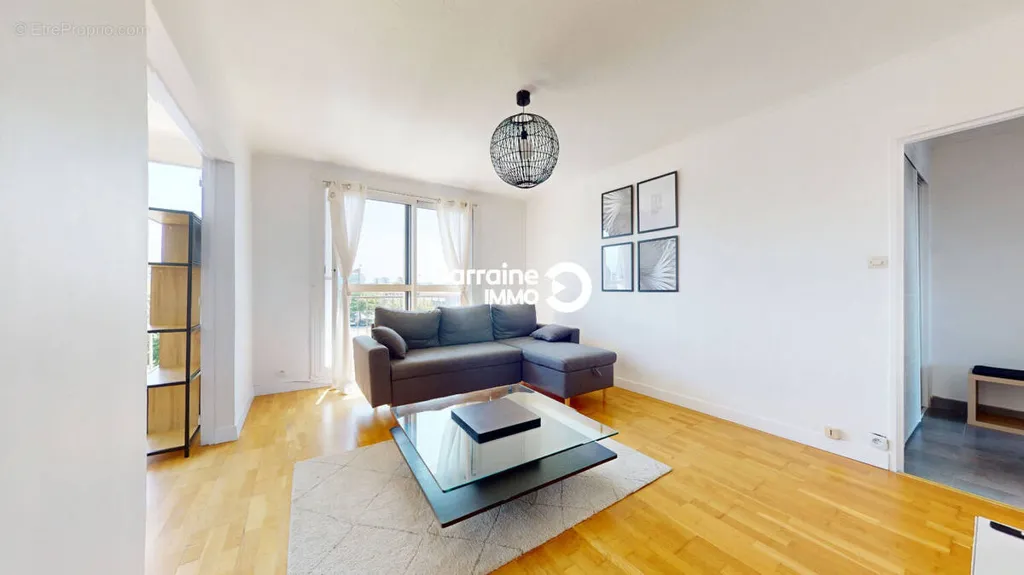Séjour - Appartement Meublé avec Balcon à Brest - Lanrédec