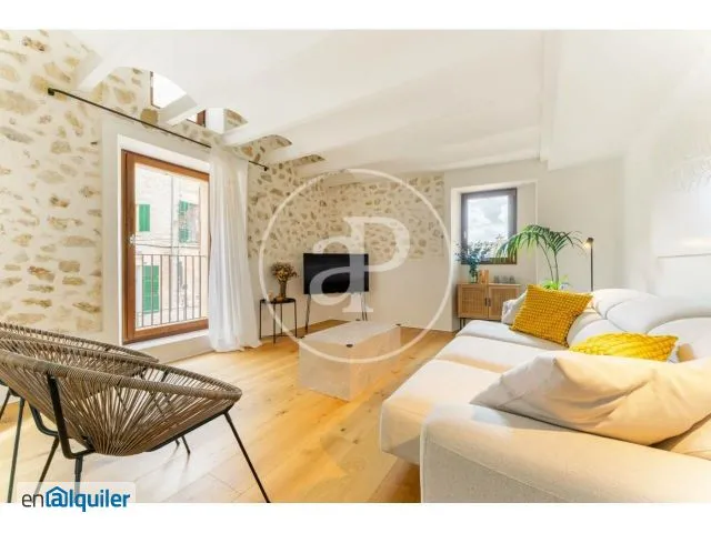 Soggiorno - Contemporary House with Balcón in Lloret de Vistalegre