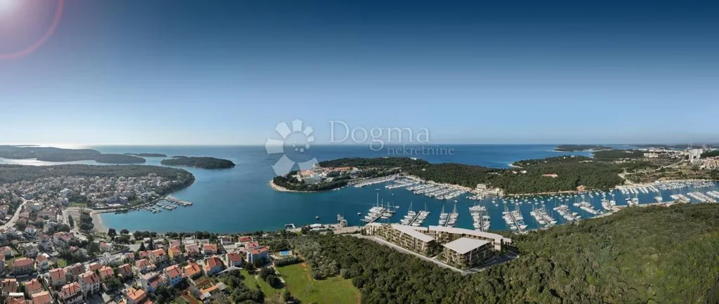 Vue aérienne - Apartment with Sea View in Medulin