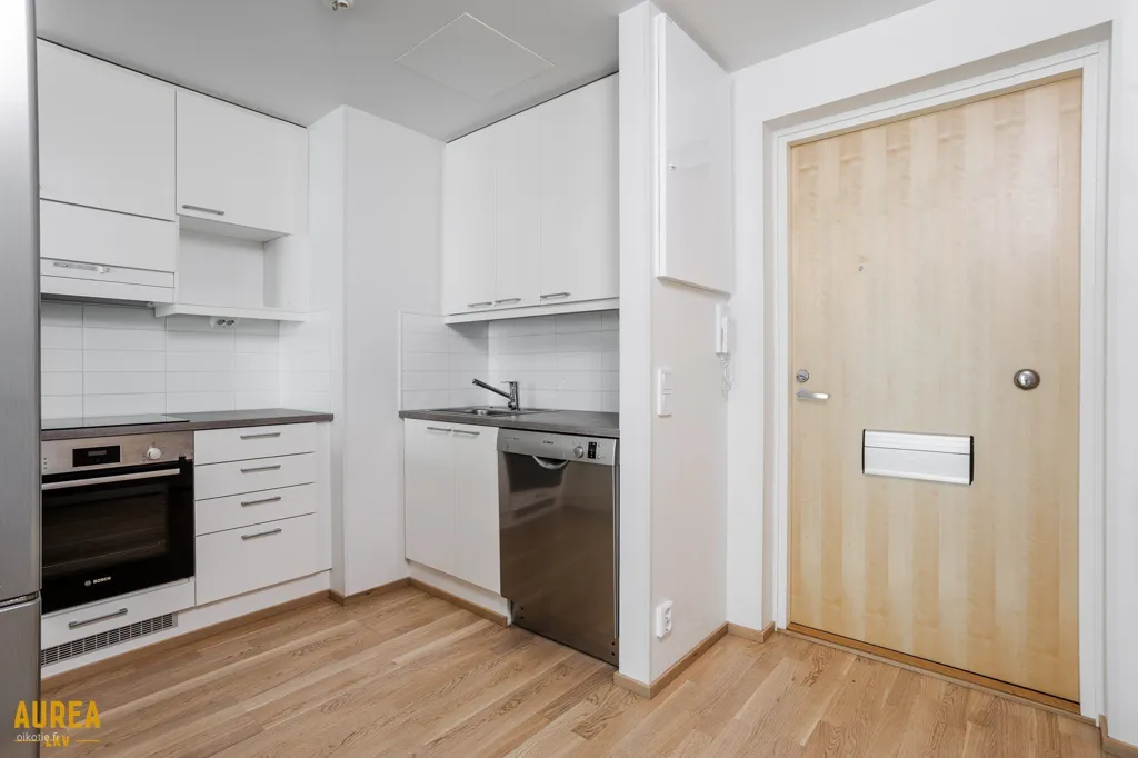 Köök - Modern Flat with South-Facing Balcony in Oulu