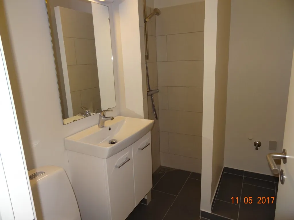 Salles de bain - 4-Bed Apartment with Balcony in Viborg