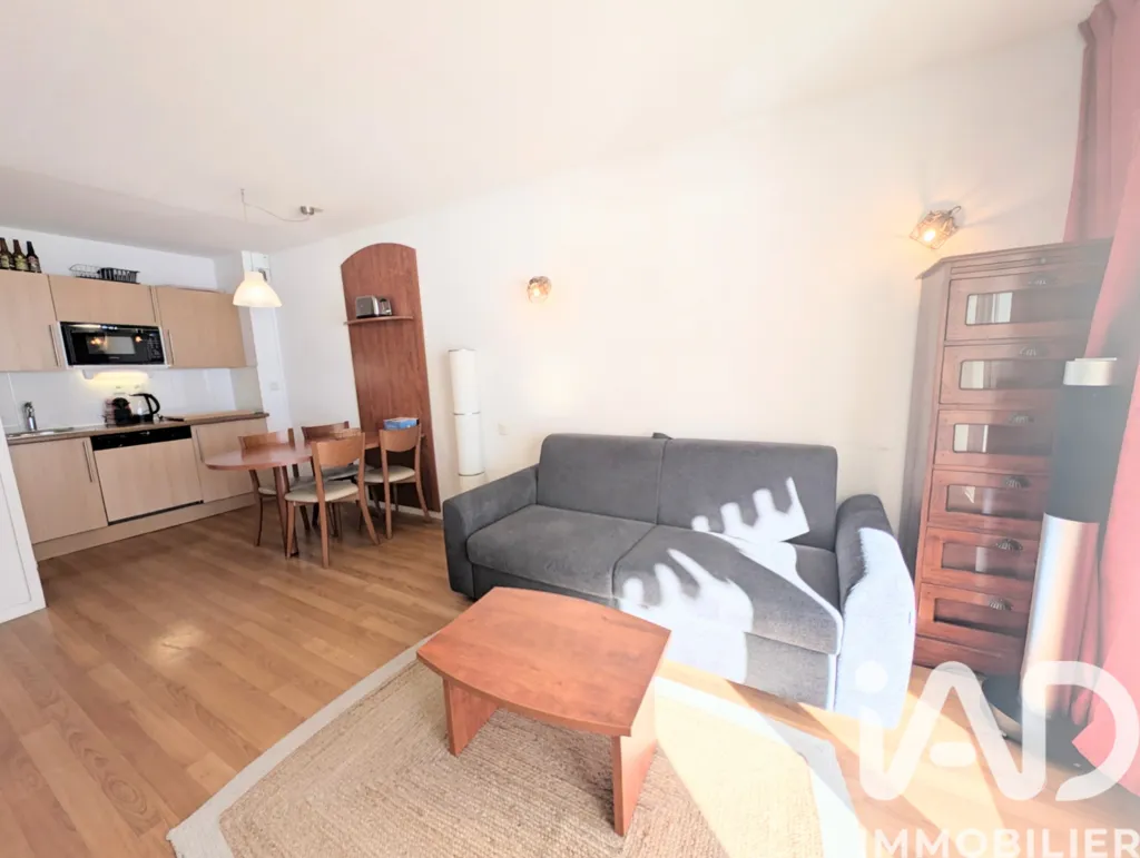 Séjour - Penthouse avec piscine intérieure à La Mongie