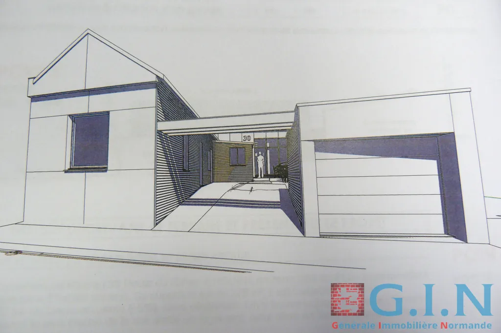 Architect-Designed House with Japanese Garden in Rouen