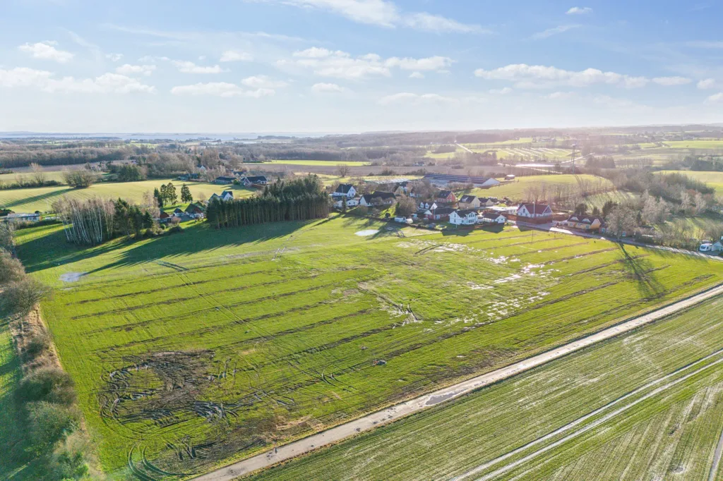 Vue aérienne - Year-Round Plot in Præstø