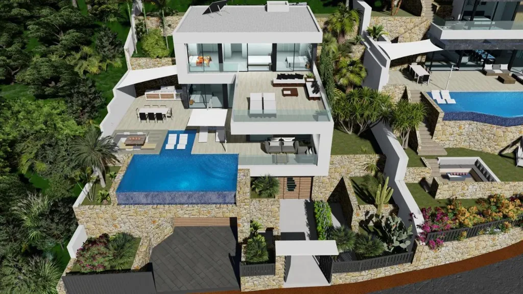 New Villa with Sea Views in Calpe
