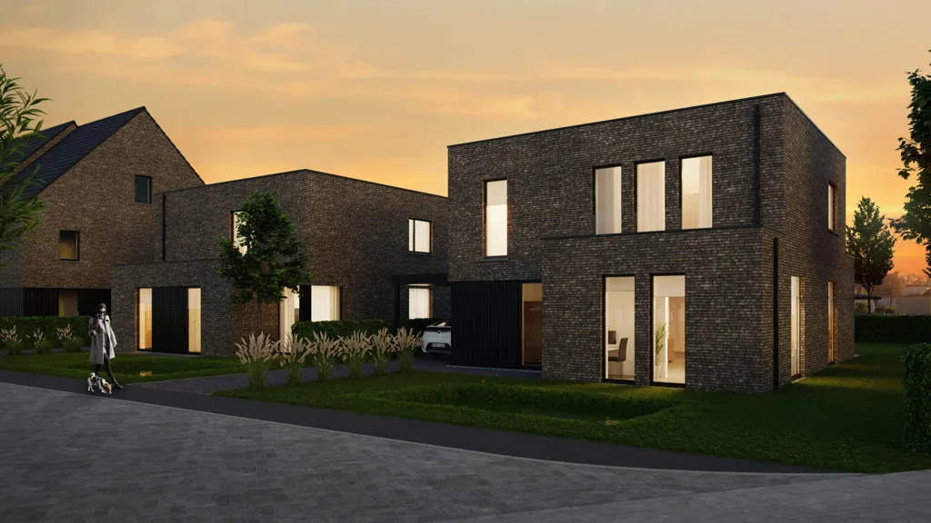 Maison Neuve 4 Façades dans Le Chêne à Affligem
