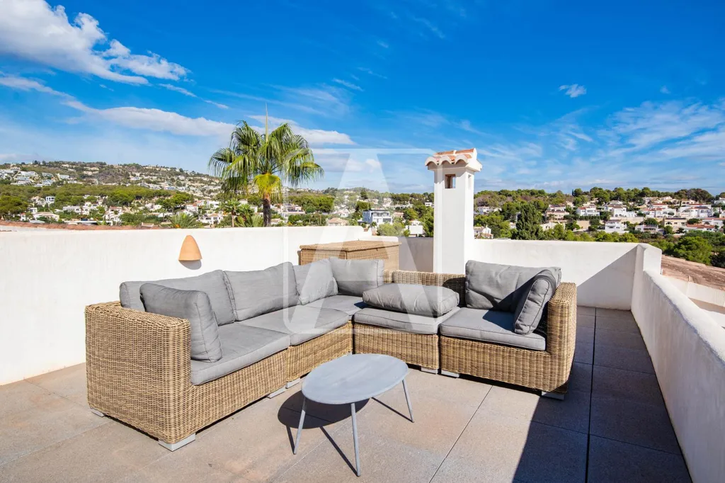 Terrasse - Mediterranean Villa with Sea Views in Benissa
