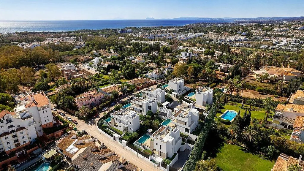 Vue aérienne - Chalet with Pool in Atalaya, Estepona