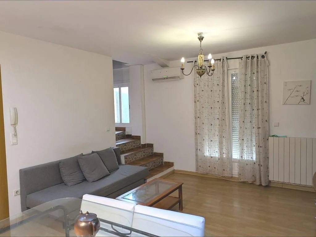 Séjour - Duplex with Balcony and Terrace in San Pablo