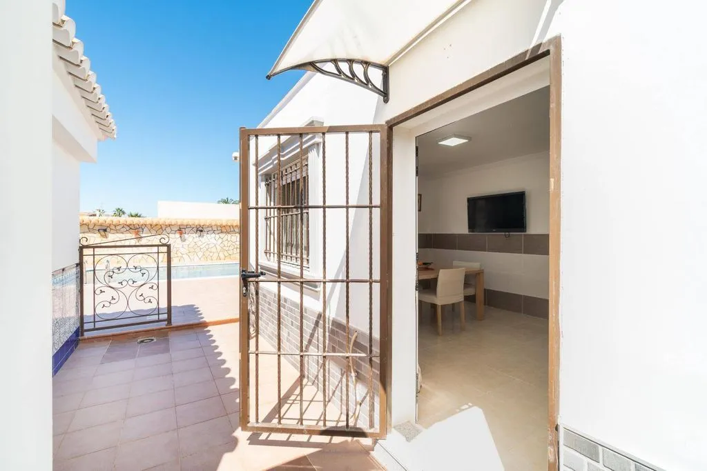 Terrace - Luxury Villa with Pool in Torrevieja