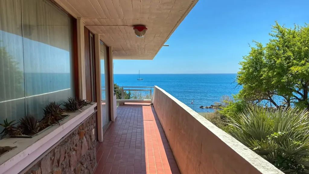 Balcone - Villa fronte mare con terrazze a Castiglioncello