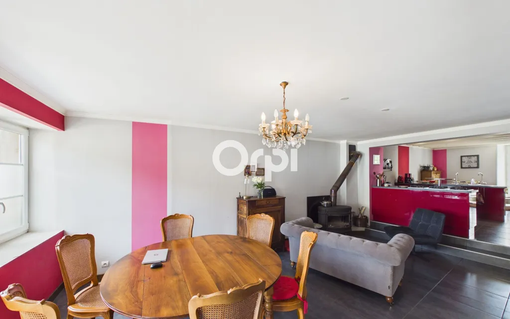 Dining Room - Renovated Farmhouse with Garden in Vescles