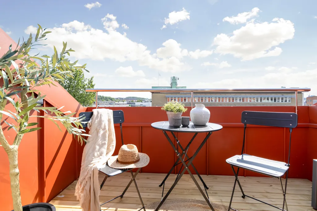 Terrasse - Loft Apartment with Terrace in Central Göteborg