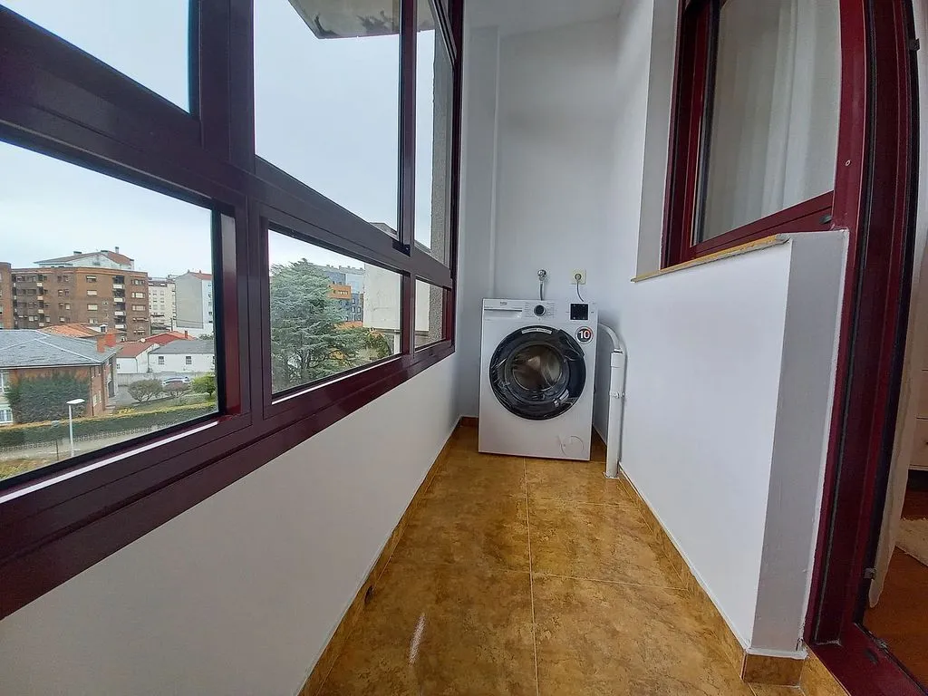 Utility Room - T2 Apartment with Terrace in Castrillón