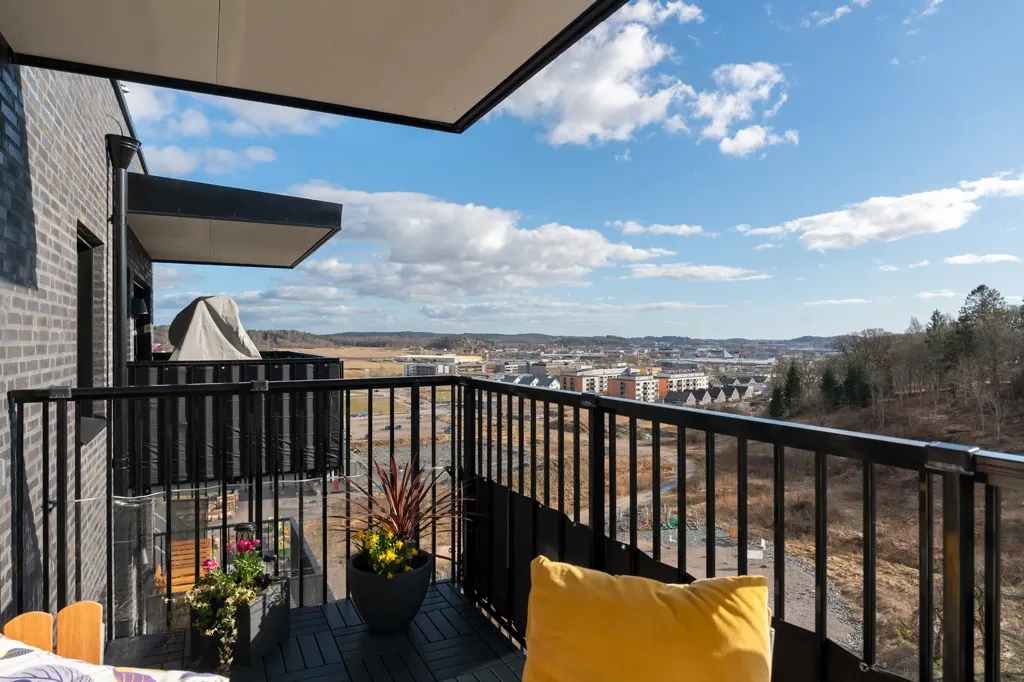 Balcon - Apartment with Panoramic View in Kungsbacka