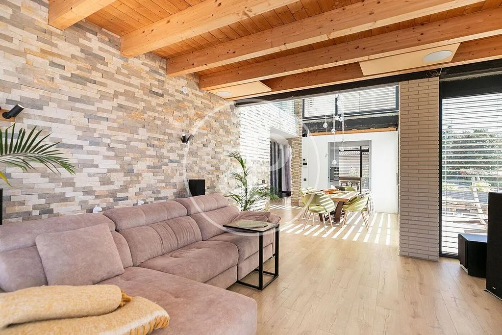 Séjour - Contemporary Villa with Pool in Begues