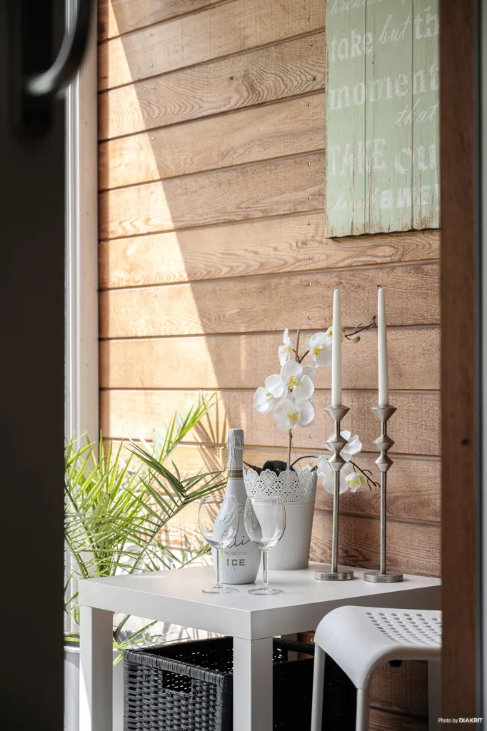 Balcon - Modern Flat with South-Facing Balcony in Nissastrand