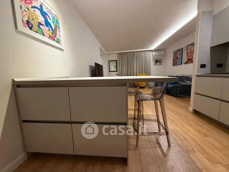 Cuisine - Fully Furnished Triplex with Balcony in Caserta