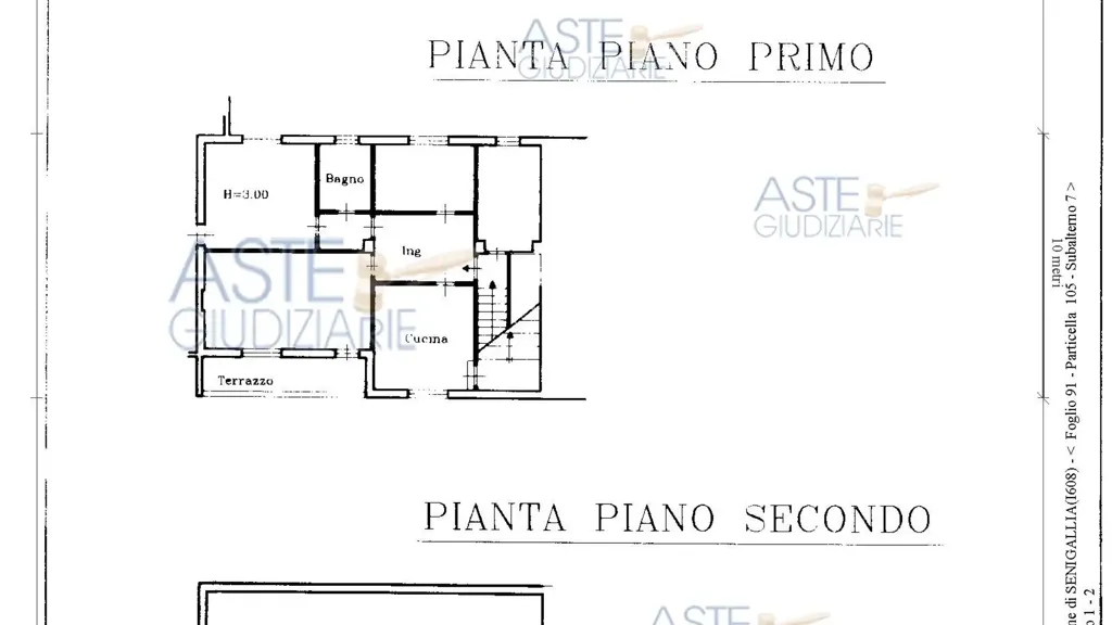 Plaan - Apartment with Parking in Senigallia
