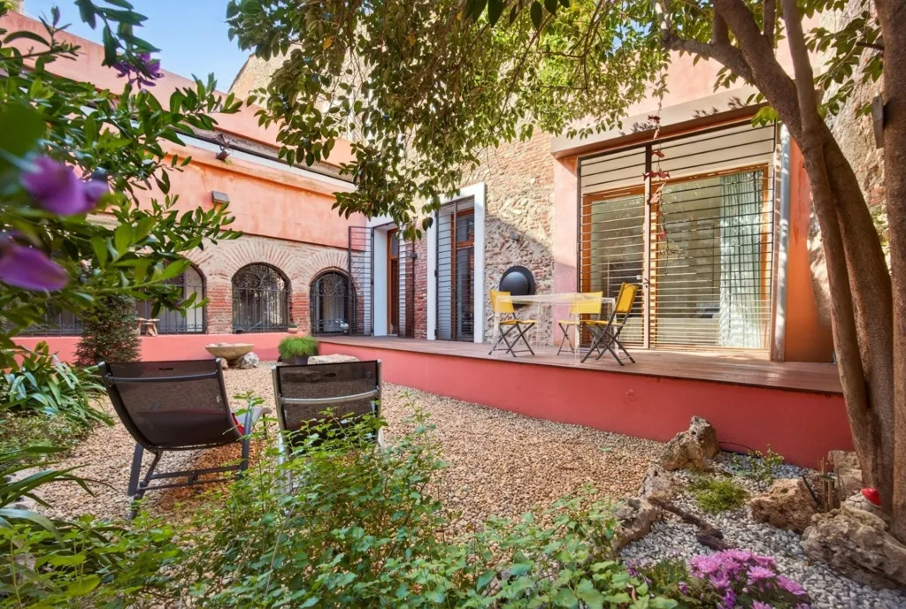 Aed - Character Apartment with Garden in Perpignan Centre