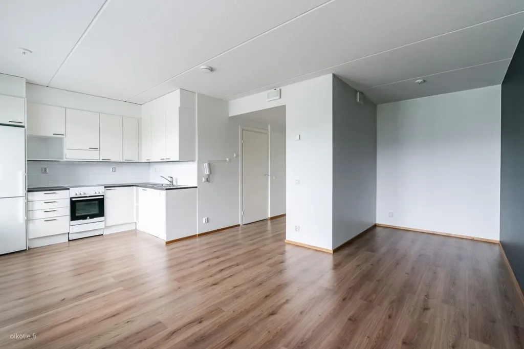 Köök - Apartment with Balcony in Saunalahti, Espoo