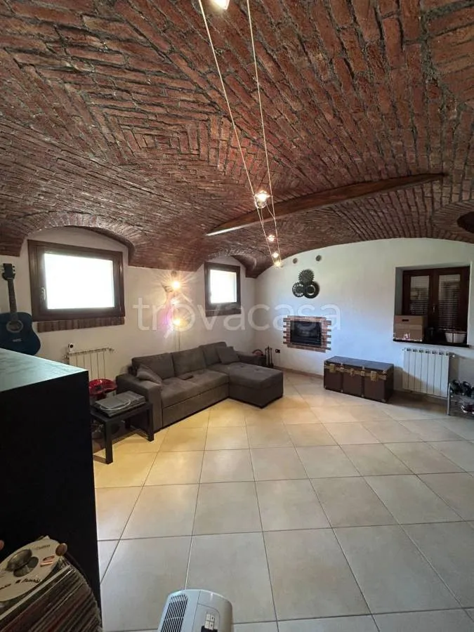 Séjour - Rustic Semidetached House with Courtyard in Trana