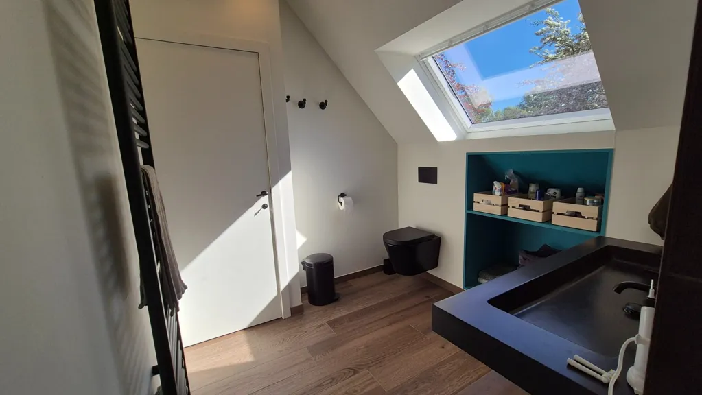 Salles de bain - Hoeve Rénovée avec Vue Campagne à Sint-Martens-Lierde