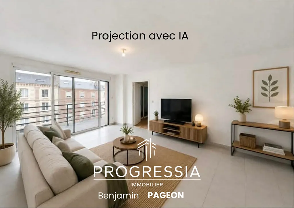 Soggiorno - T3 Flat with South-Facing Terrace in Sainte-Anne