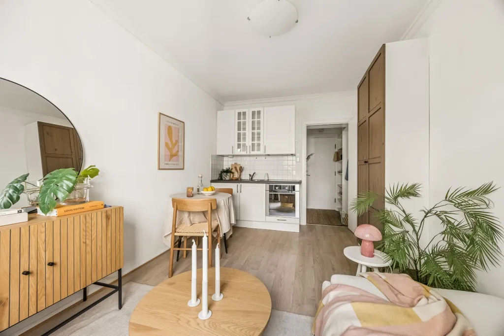 Séjour - Apartment with Garden View in Oslo