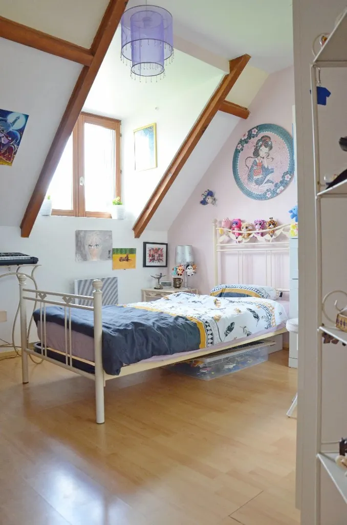 Bedrooms - Family House with Veranda in Mesnil Sevin